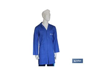 BATA AZUL OSCURA LIMEUR 100% ALGODÓN T-XXL